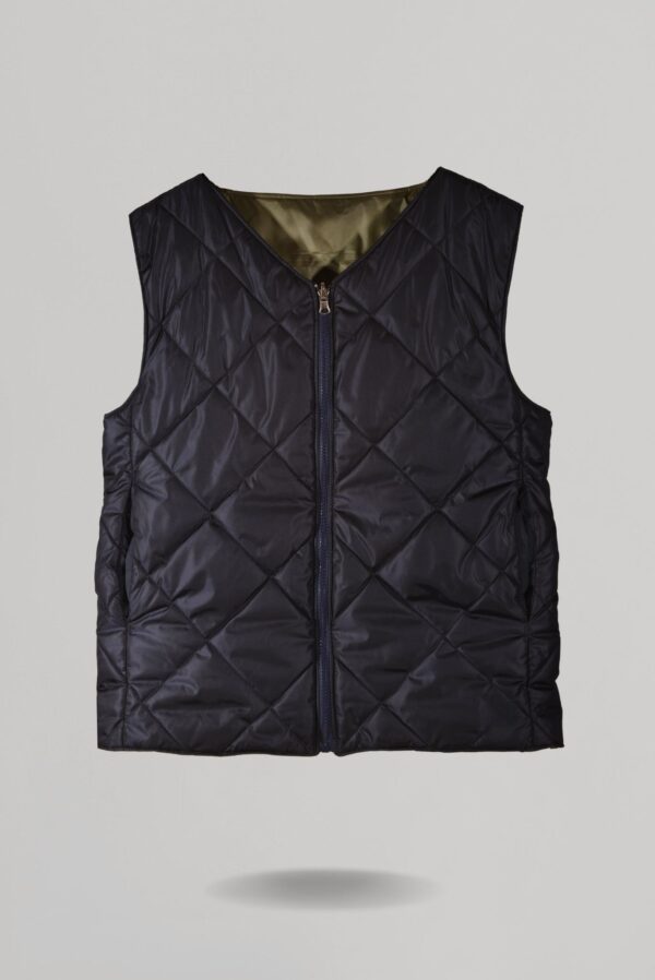 Gilet doudoune col v